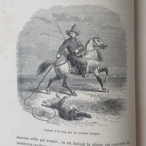 Манжен А. Дикий мир пустыни, 1866 (на фран. яз.)