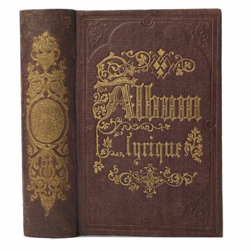 Альбом французской лирики, 1859 (на фран. яз)
